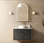 Laguna Mark II 900mm Black Oak Wall Hung Vanity