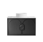 Laguna Mark II 900mm Black Oak Wall Hung Vanity - Image 5