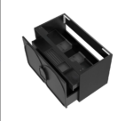 Laguna Mark II 900mm Black Oak Wall Hung Vanity - Image 9