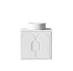 Laguna Mark II 600mm Matte White Wall Hung Vanity - Image 9