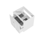 Laguna Mark II 600mm Matte White Wall Hung Vanity - Image 8