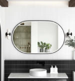 LED Noosa 900(H)x600(W)Frame Tuffi Mirror- Install Horizontal or Vertical - Image 2