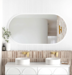 LED Noosa 1500(W)x750(H)  Mirror - Install Horizontal or Vertical