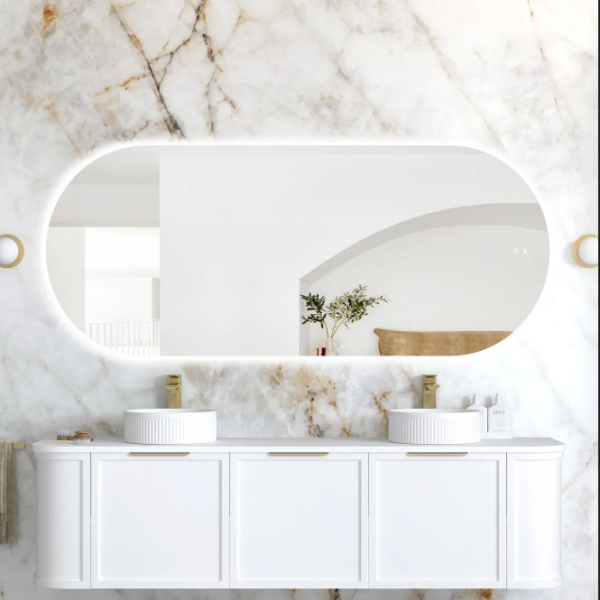 LED Noosa 1800(W)x750(H)  Mirror - Install Horizontal or Vertical