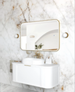 LED Newport 1500(W)x750(H) Mirror - Install Horizontal or Vertical - Image 6