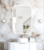 LED Newport 900(H)x600(W)  Mirror- Install Horizontal or Vertical - Image 9