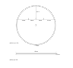 LED Bronte 800mm Mirror Speaker Touch Sensor Old Stock Clearance - Image 6