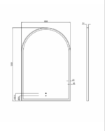 LED Archie 1200(H)x800(W) Mirror - Image 9