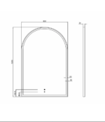 LED Archie 1200(H)x800(W) Mirror - Image 17