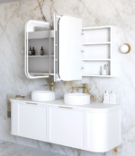 LED Newport White Shaving Cabinet - Premium Edition - Image 16