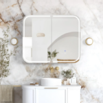 LED Newport White Shaving Cabinet - Premium Edition - Image 13