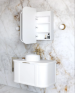 LED Newport White Shaving Cabinet - Premium Edition - Image 12