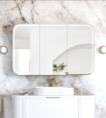 LED Newport White Shaving Cabinet - Premium Edition - Image 7