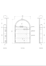 LED Archie 900(H)x600(W)  Shaving Cabinet - Premium Edition - Image 13