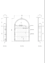 LED Archie 900(H)x600(W)  Shaving Cabinet - Premium Edition - Image 7