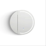 LED London 800mm White Shaving Cabinet - Premium Edition - Image 4