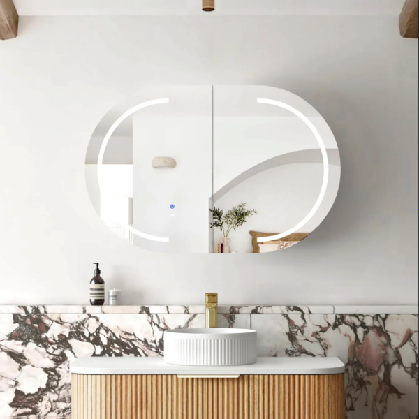 LED Bondi 900(W)x600(H)  Shaving Cabinet - Premium Edition