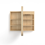 LED Newport 900(W)x750(H) Shaving Cabinet - Premium Edition - Image 15