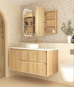 LED Newport 1200(W)x750(H)  Shaving Cabinet - Premium Edition - Image 4