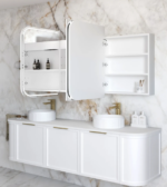 LED Newport 1800(W)x750(H)  Shaving Cabinet - Premium Edition - Image 4