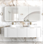 LED Newport 1800(W)x750(H)  Shaving Cabinet - Premium Edition - Image 2