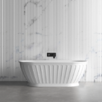 Attica Kensington 1500 Matte White Bath