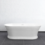 Hampton 1500x750x560 Gloss White Bathtub OF