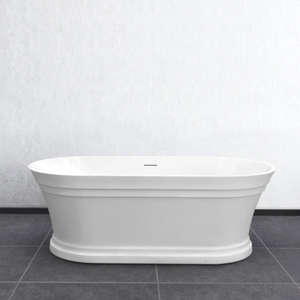 Hampton 1500x750x560 Gloss White Bathtub OF