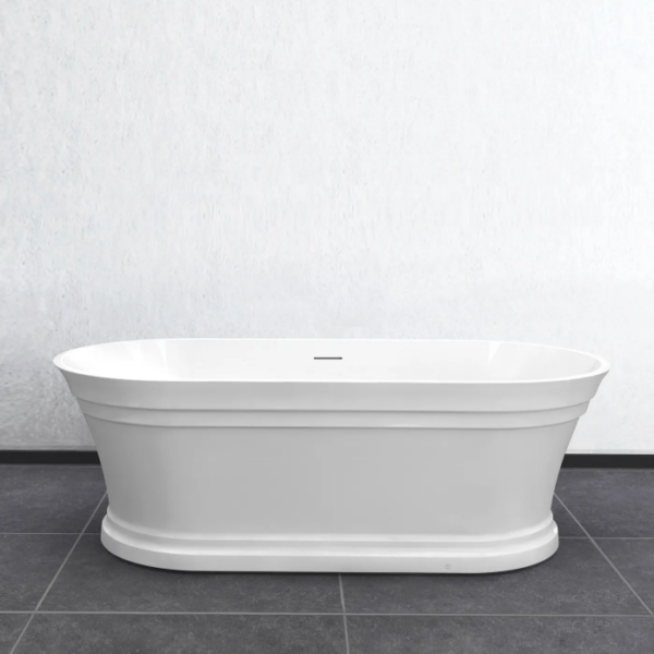 Hampton 1700x800x560 Gloss White Bathtub OF