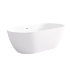 Attica Manolo 1530 Gloss White Bath with Overflow - Image 3