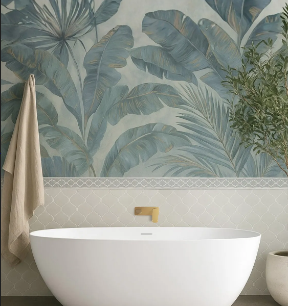 Attica Manolo 1530 Matte White Bath with Overflow