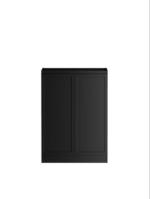 Hampshire Black Base Laundry Cabinet with Stone Top and Sink 1300x600x900 - Image 3