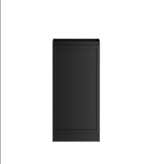 Hampshire Black Base Laundry Cabinet with Stone Top and Sink 1060x600x900 - Image 8