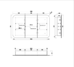 Newport 1200x750 Shaving Cabinet - Image 8