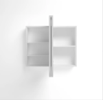 Newport 900x750 Shaving Cabinet - Image 3