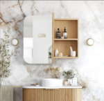 Newport 900x750 Shaving Cabinet - Image 2