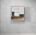 Byron 750x800 Shaving Cabinet