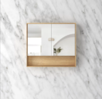 Byron 900x800 Shaving Cabinet - Image 4