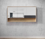 Byron 1500x800 Shaving Cabinet