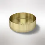 Lavello Round Steel Bathroom Basin 380 x 110 - Image 20