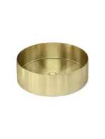 Lavello Round Steel Bathroom Basin 380 x 110 - Image 24