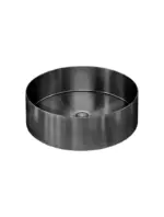 Lavello Round Steel Bathroom Basin 380 x 110 - Image 11