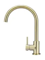 Round Gooseneck Kitchen Mixer Tap - Image 44