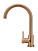 Round Gooseneck Kitchen Mixer Tap - Image 7