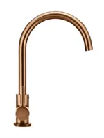 Round Gooseneck Kitchen Mixer Tap - Image 8