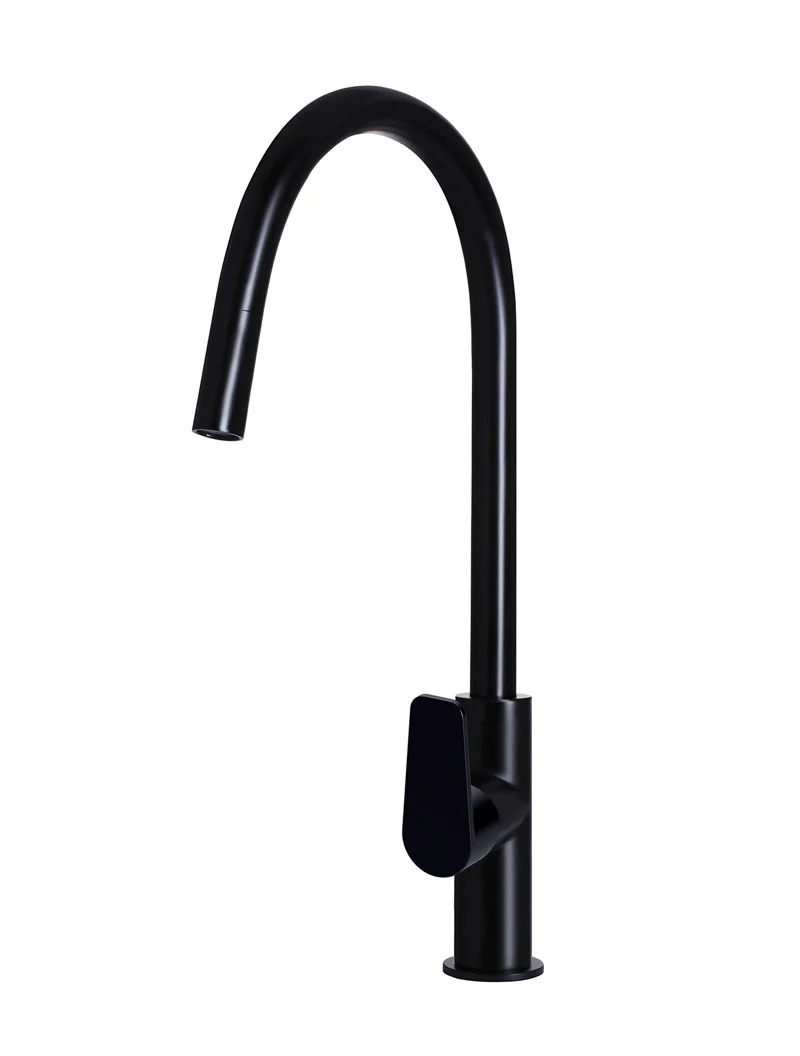 Round Paddle Piccola Pull Out Kitchen Mixer Tap - Image 33