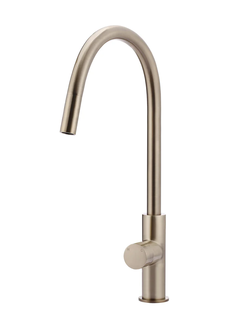 Round Pinless Piccola Pull Out Kitchen Mixer Tap - Image 27