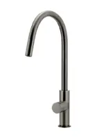 Round Pinless Piccola Pull Out Kitchen Mixer Tap - Image 22