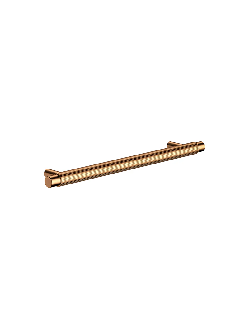 Öppen Round Pull 200mm Cabinet Handle (Linear Knurled) - Image 2
